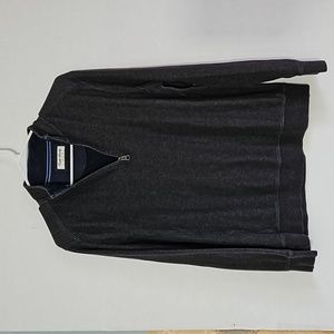 English Laundry long sleeve quarter zip shirt